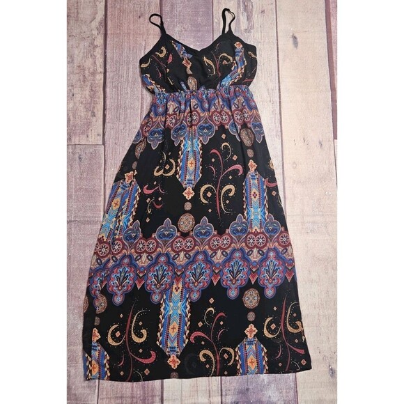 Empire Waist Maxi Dress Size 1X - Picture 1 of 6